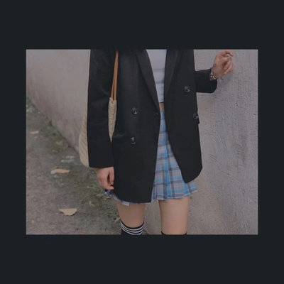 黑白模特
