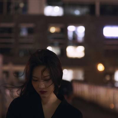 黑白模特