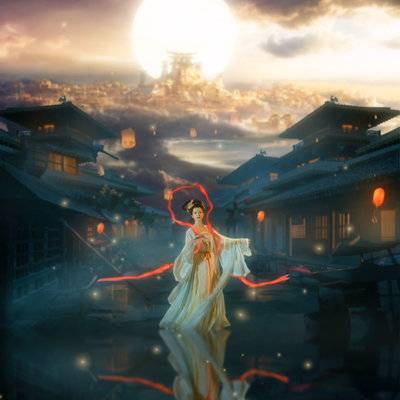 汉服模特