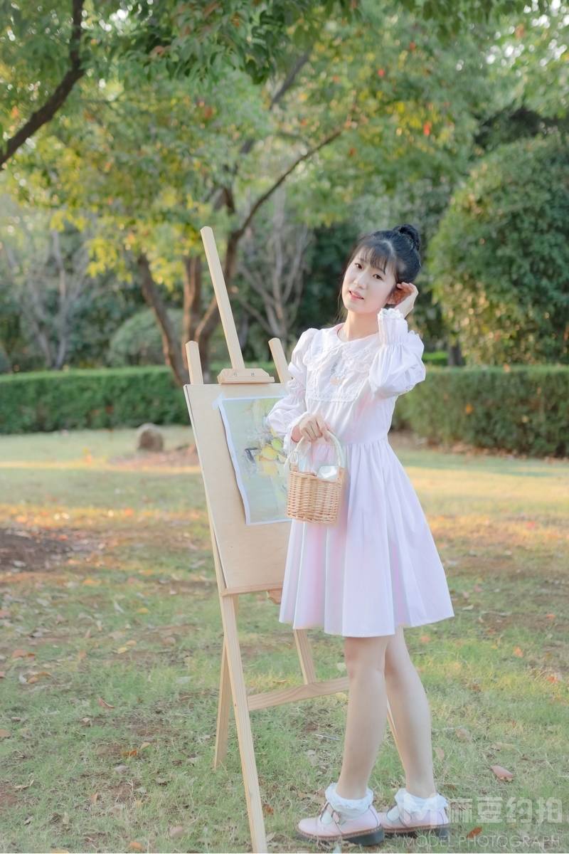 森系模特