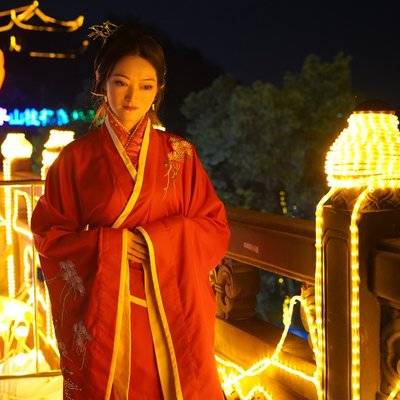 汉服模特