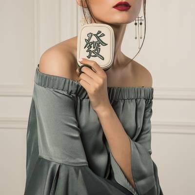 黑白模特
