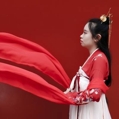 汉服模特