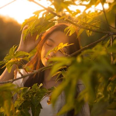 森系模特