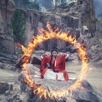 汉服模特