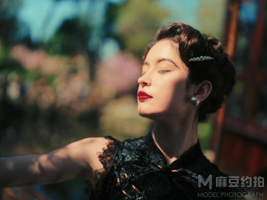旗袍模特