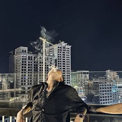 黑白模特