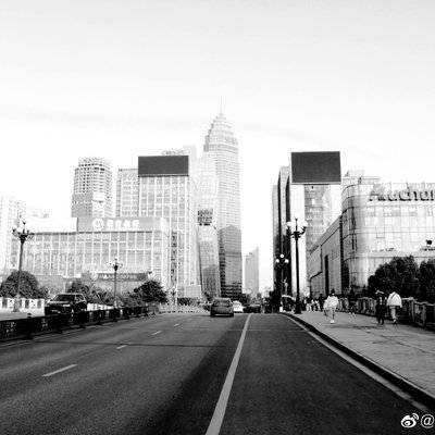黑白模特