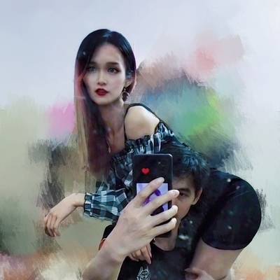 情侣模特