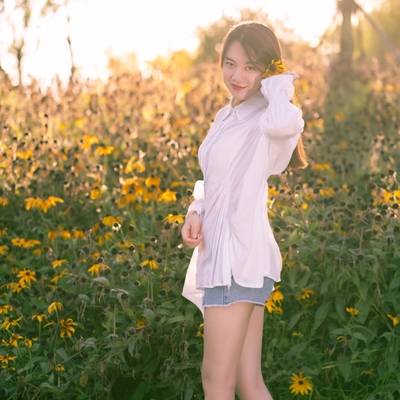 森系模特