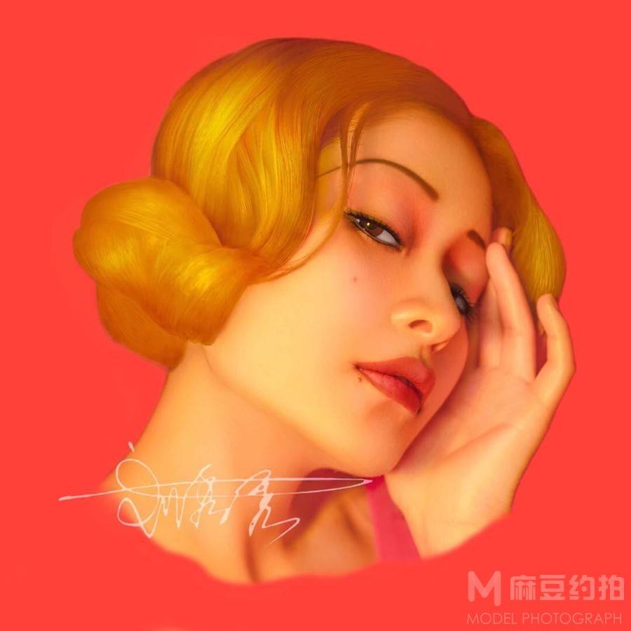 商务模特