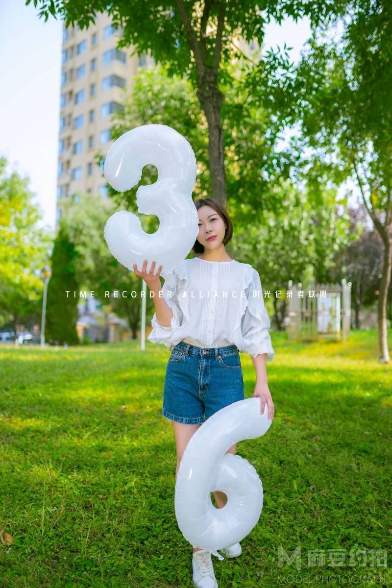 森系模特