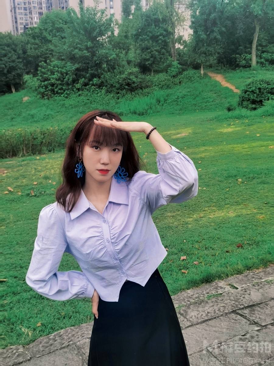 森系模特