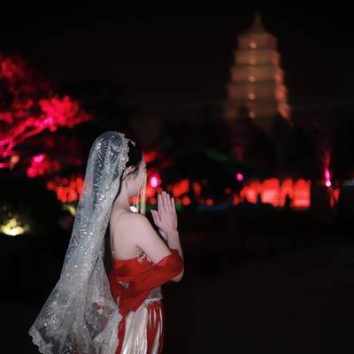 汉服模特