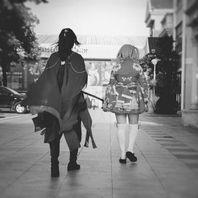 情侣模特