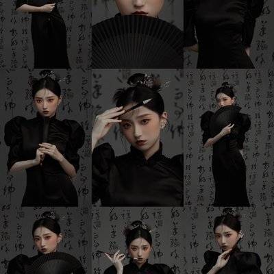 胶片模特