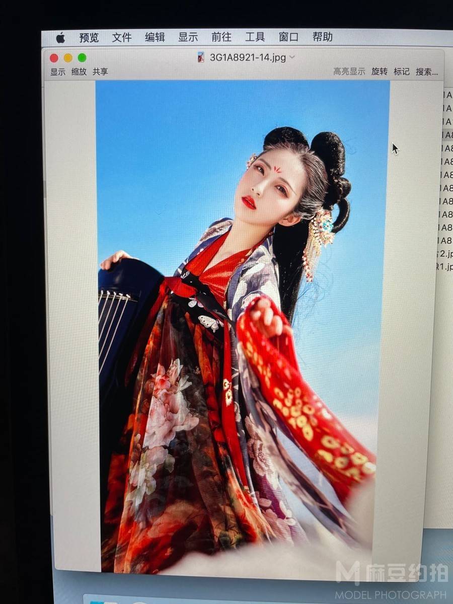 森系模特