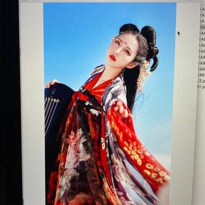 森系模特