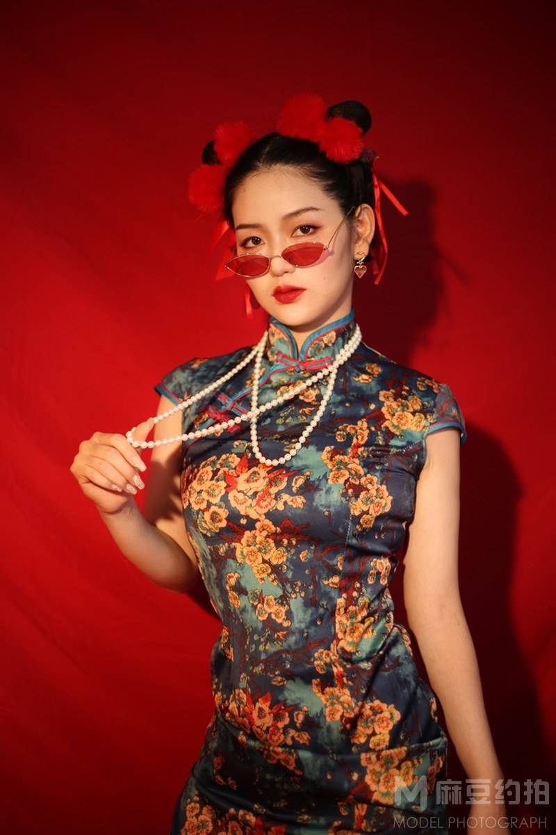 旗袍模特