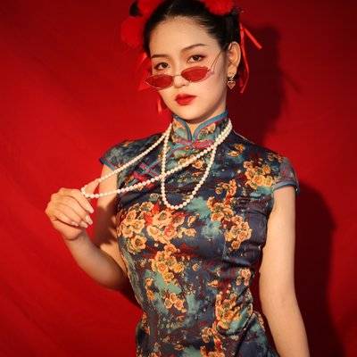 旗袍模特