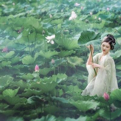 汉服模特