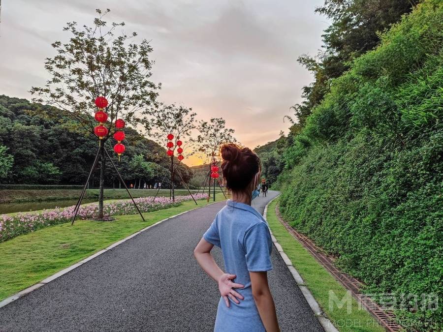 森系模特