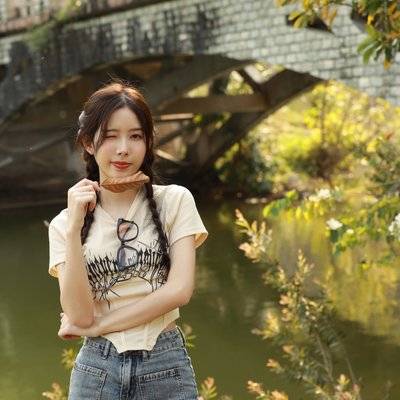森系模特