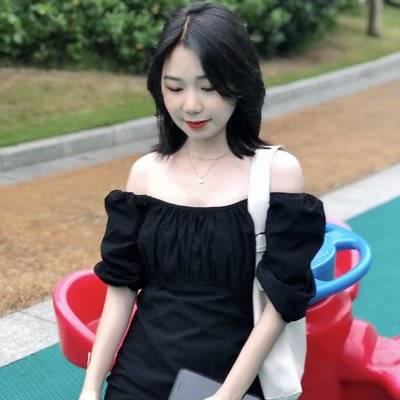 黑白模特