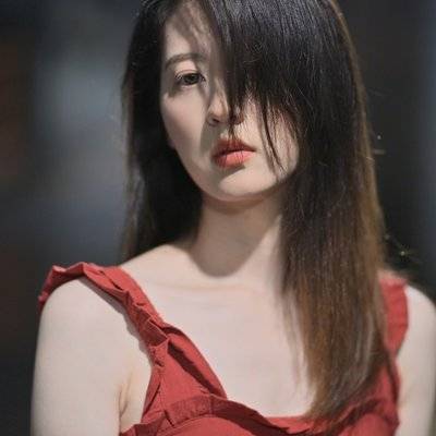 黑白模特