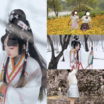 汉服模特