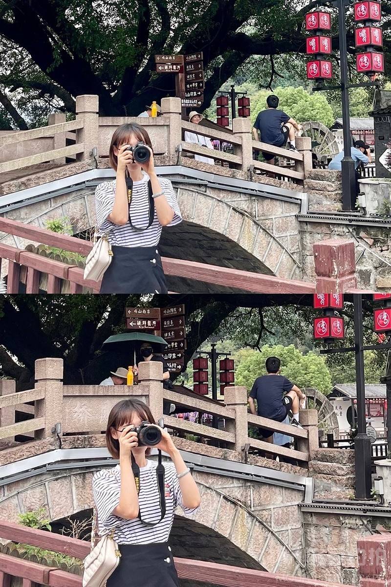 黑白模特