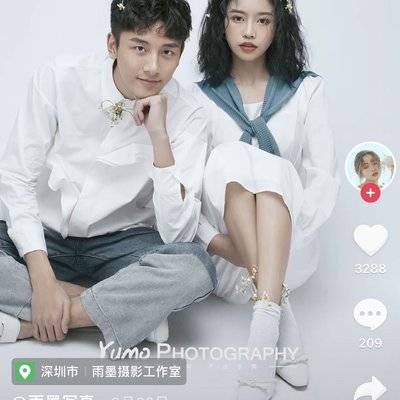 情侣模特