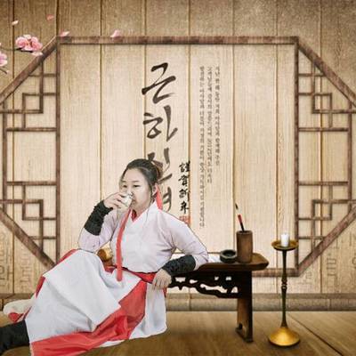 汉服模特