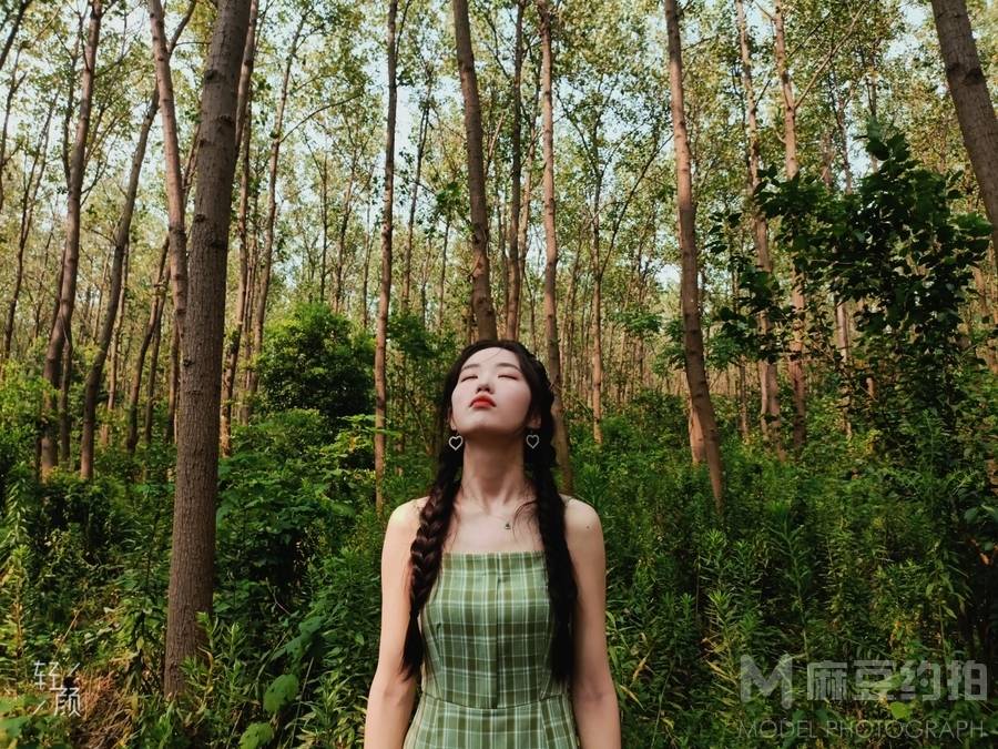 森系模特