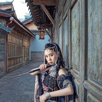 汉服模特