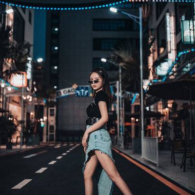 暗黑模特