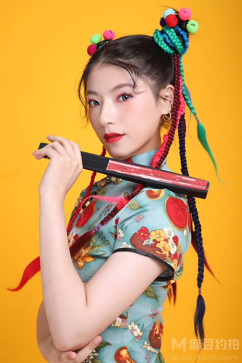 复古模特