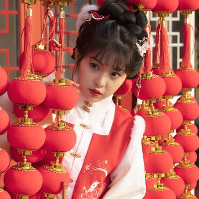 汉服模特