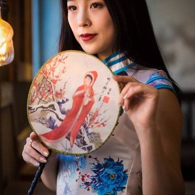 旗袍模特