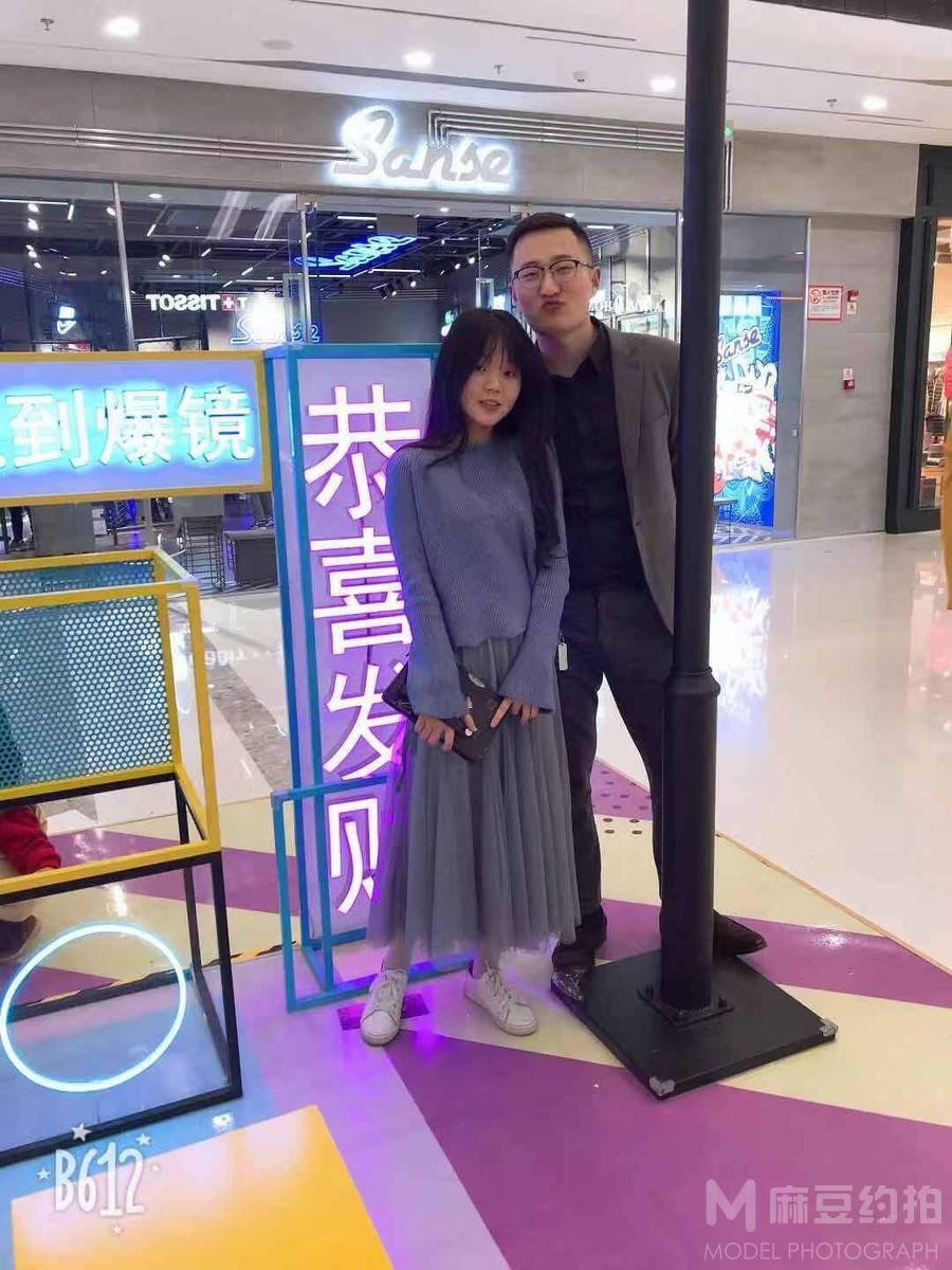 情侣模特