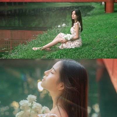 森系模特