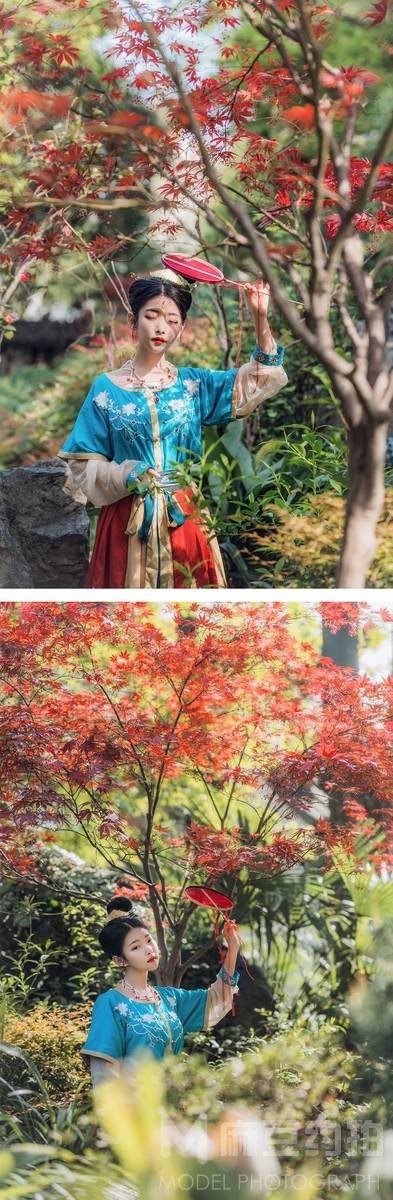 汉服模特