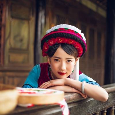 森系模特