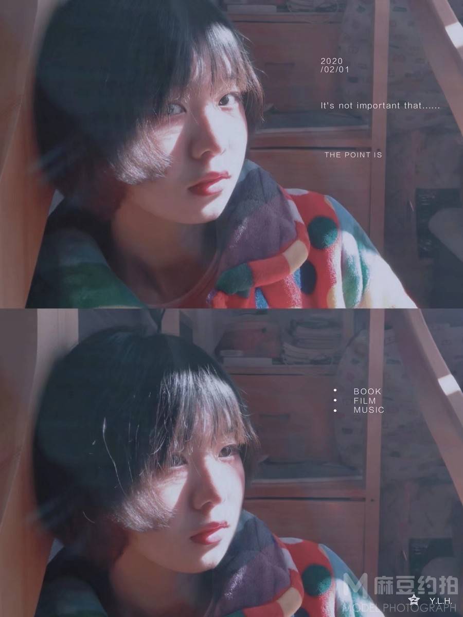 胶片模特
