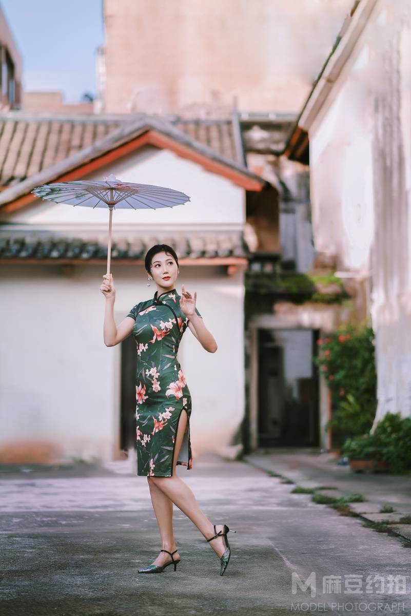 旗袍模特