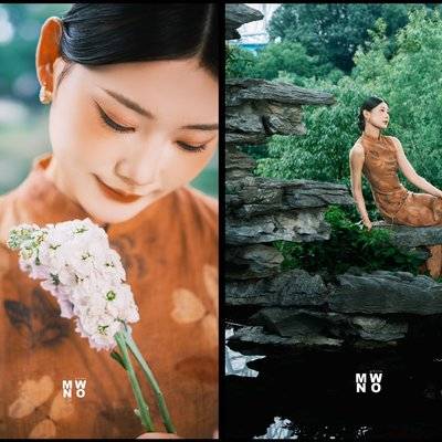 旗袍模特