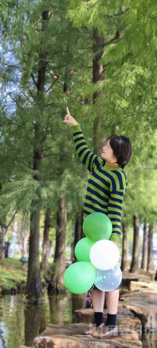 森系模特