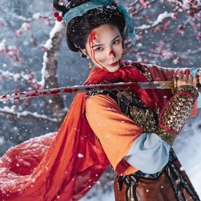 汉服模特