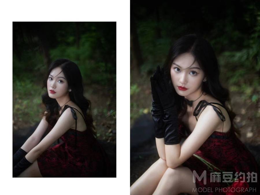 森系模特