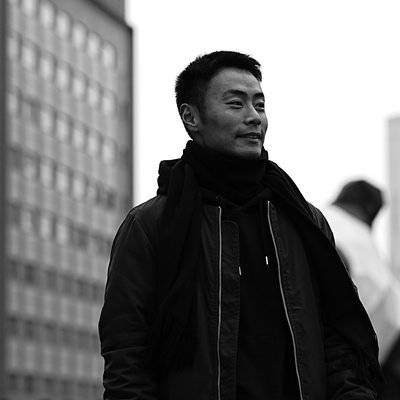 黑白模特